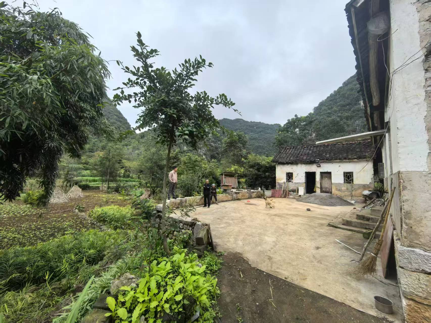 丰都民房出租----（带300平院子500平菜地）